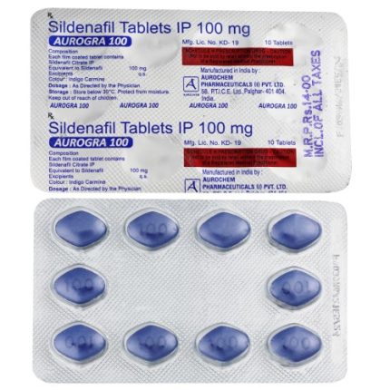 Aurogra 100 mg is a high-quality,